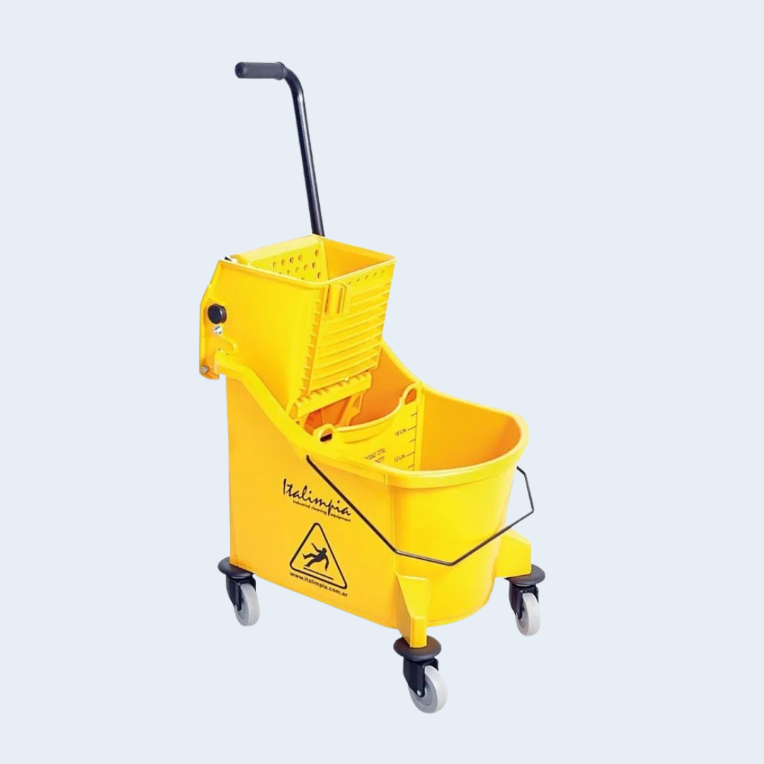 ITALIMPIA BALDE SUPERMAX C/PRENSA AMARILLO x 33LTS